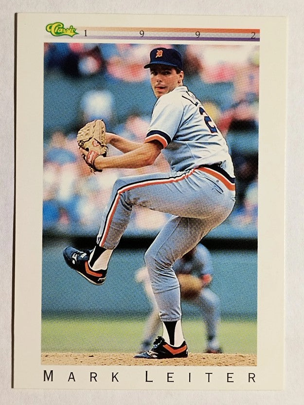 1992 Classic I #T52 Mark Leiter