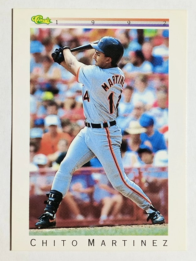 1992 Classic I #T56 Chito Martinez