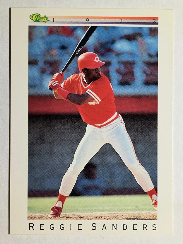 1992 Classic I #T81 Reggie Sanders