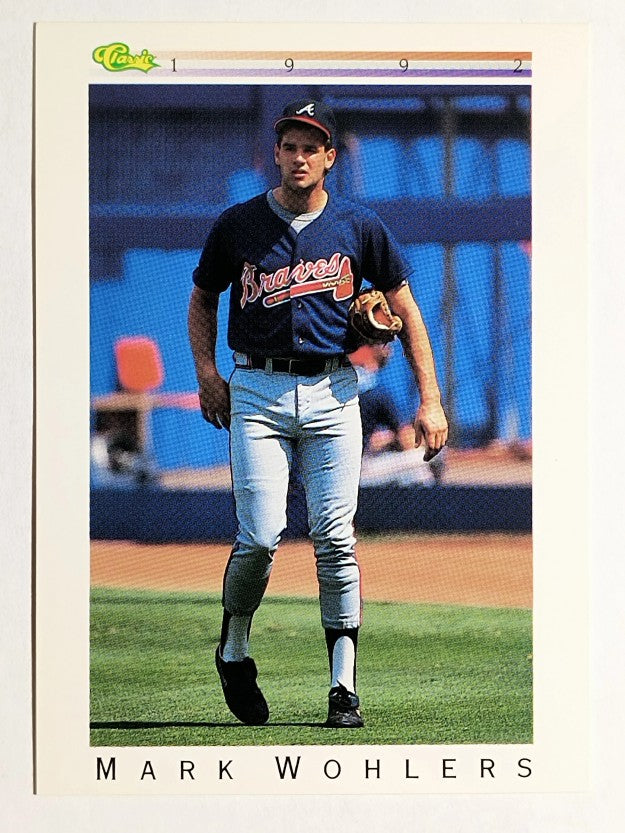 1992 Classic I #T97 Mark Wohlers