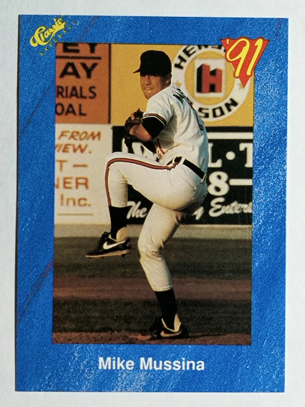 1991 Classic I #T17 Mike Mussina