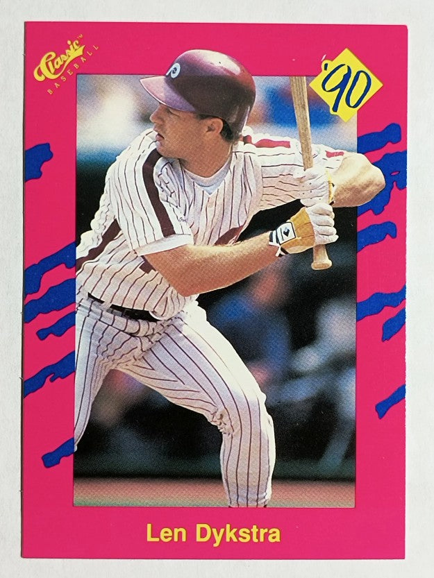1990 Classic Update #T18 Len Dykstra