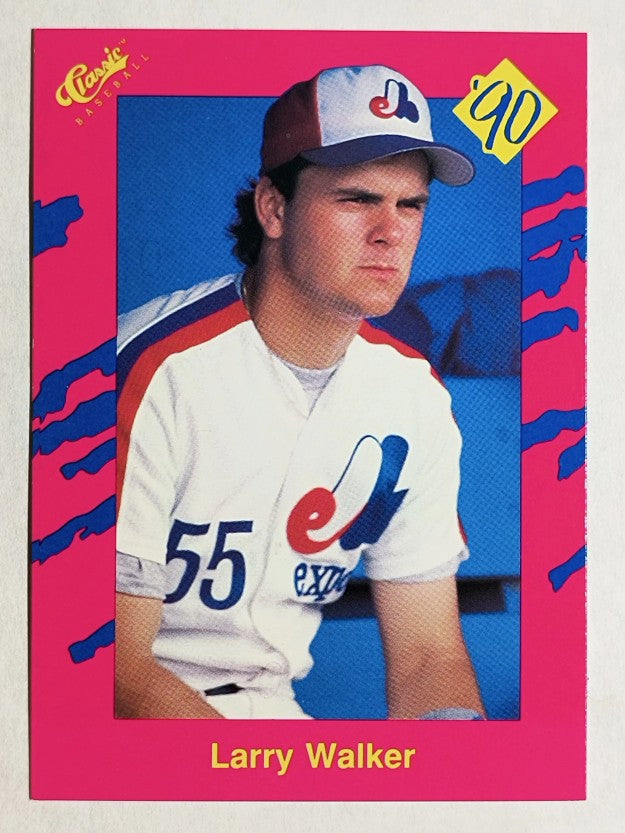 1990 Classic Update #T16 Larry Walker