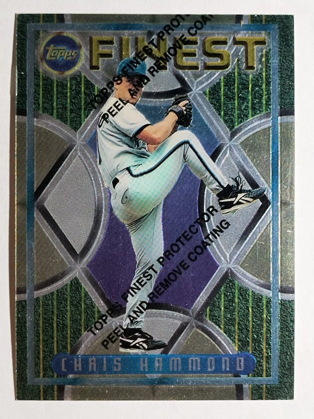 1995 Finest #315 Chris Hammond