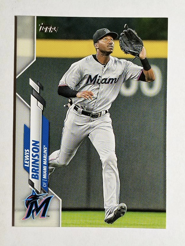 2020 Topps #42 Lewis Brinson