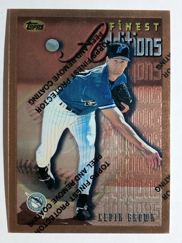 1996 Finest #B286 Kevin Brown B