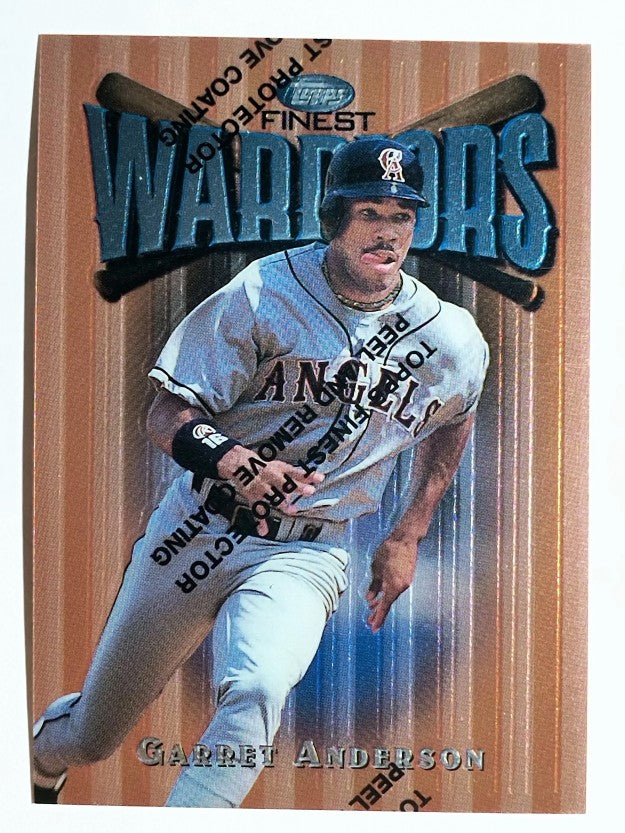 1997 Finest #21 Garret Anderson B