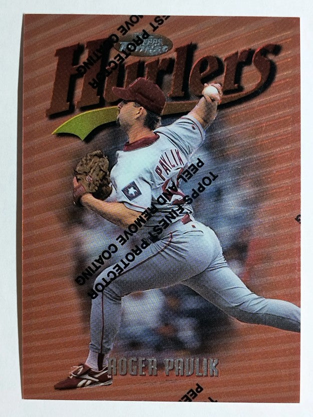 1997 Finest #81 Roger Pavlik B