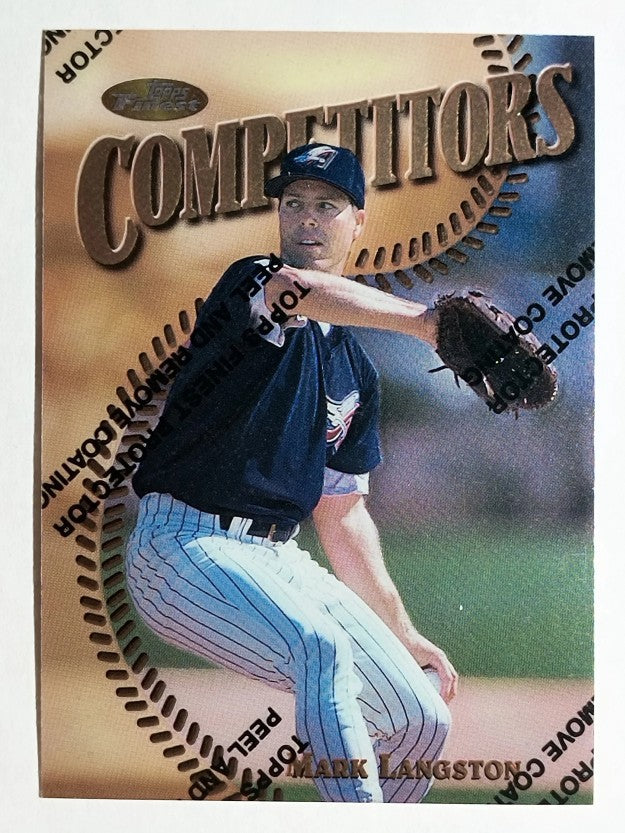 1997 Finest #185 Mark Langston B