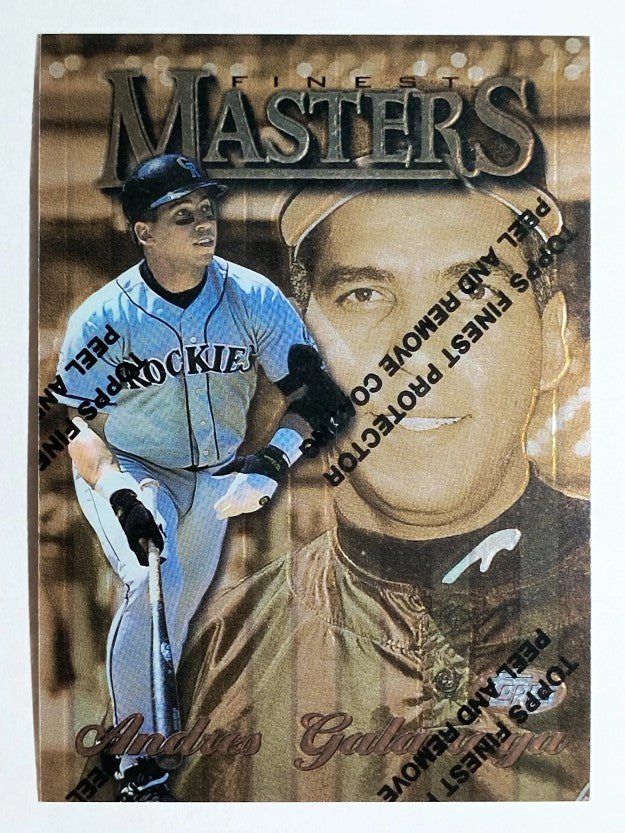 1997 Finest #223 Andres Galarraga B