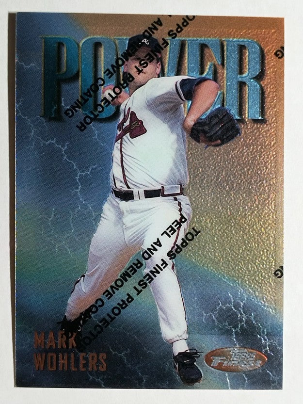 1997 Finest #234 Mark Wohlers B