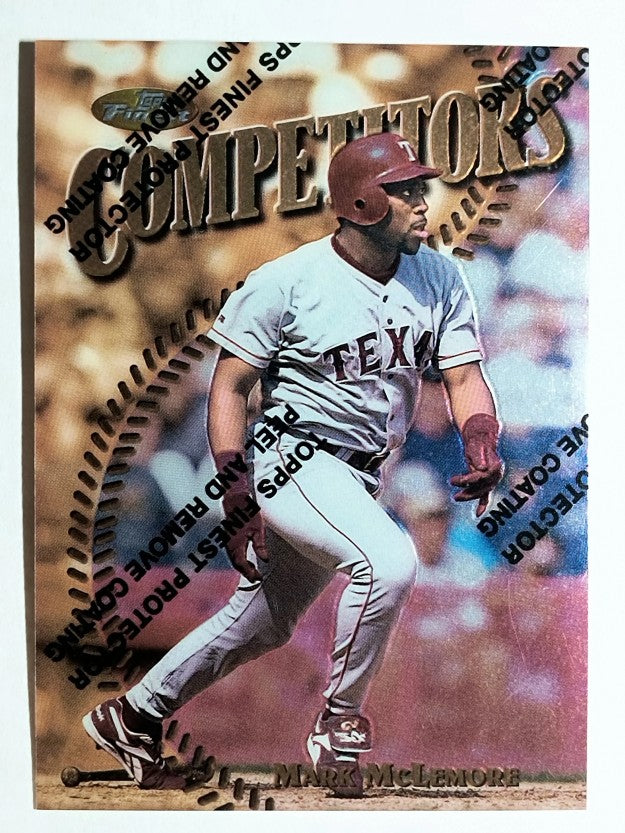 1997 Finest #243 Mark McLemore B
