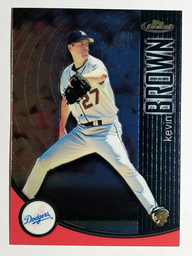 2001 Finest #95 Kevin Brown