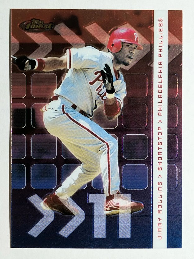 2002 Finest #39 Jimmy Rollins