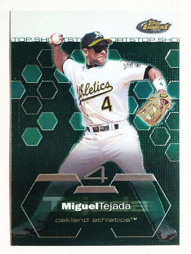 2003 Finest #90 Miguel Tejada