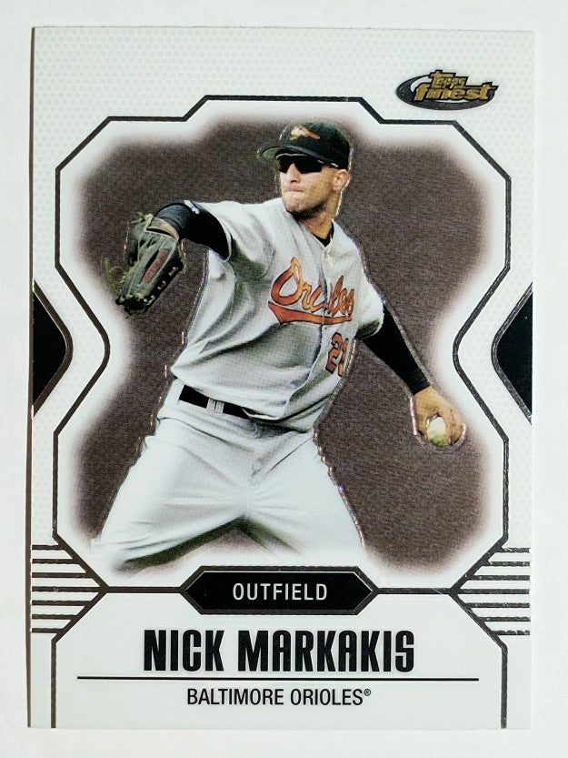 2007 Finest #107 Nick Markakis