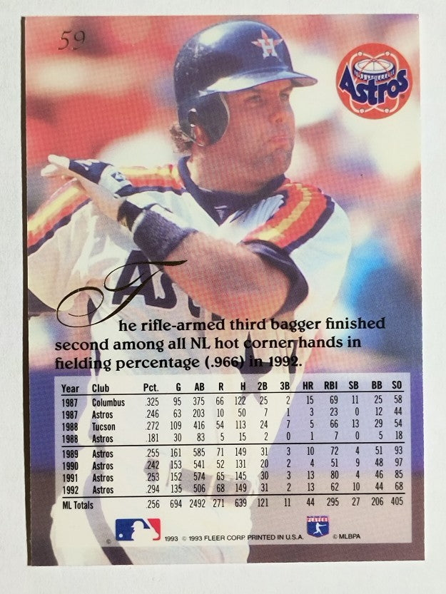 1993 Flair #59 Ken Caminiti