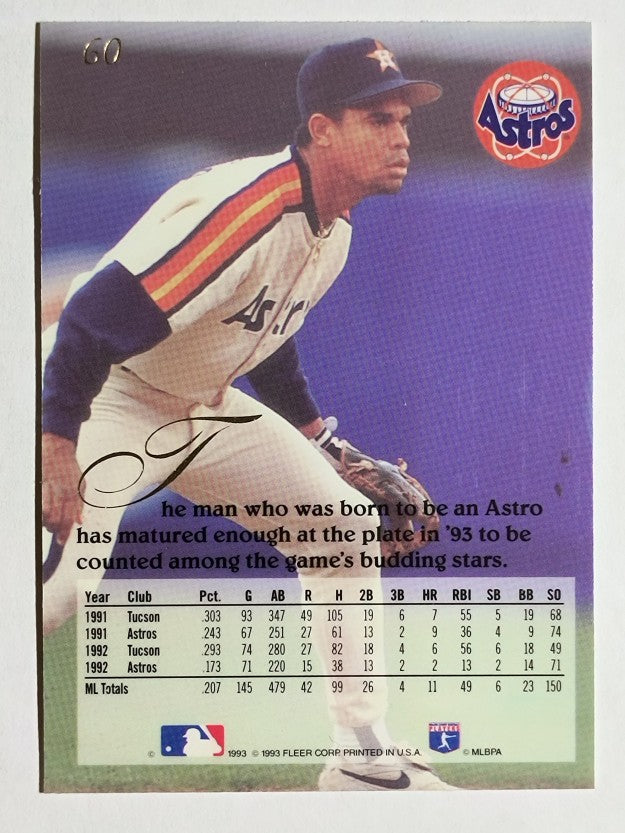 1993 Flair #60 Andujar Cedeno