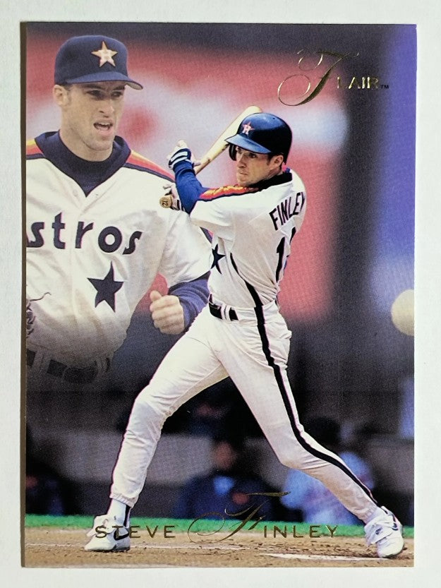 1993 Flair #62 Steve Finley
