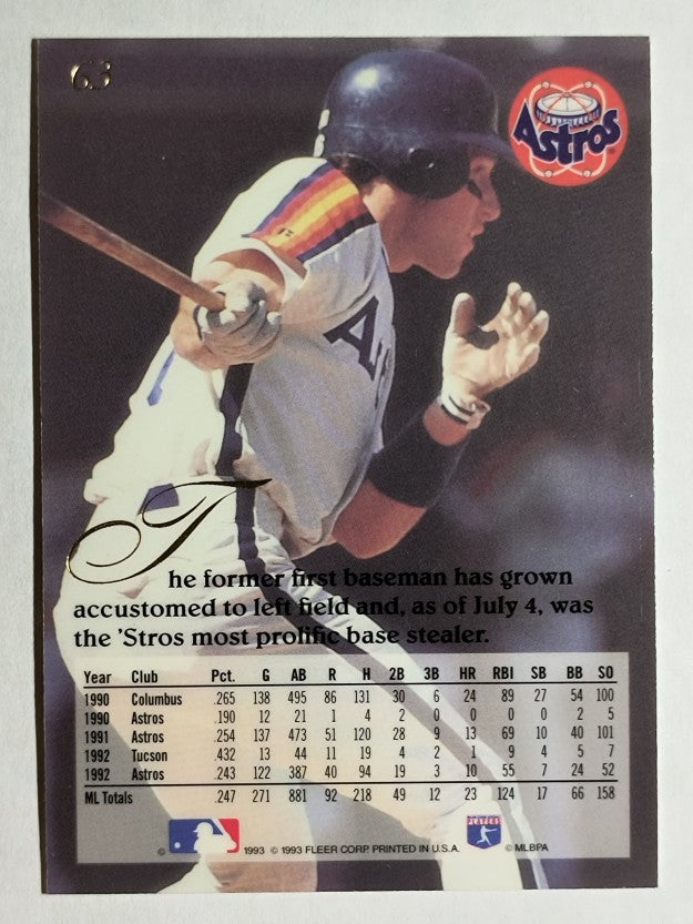 1993 Flair #63 Luis Gonzalez