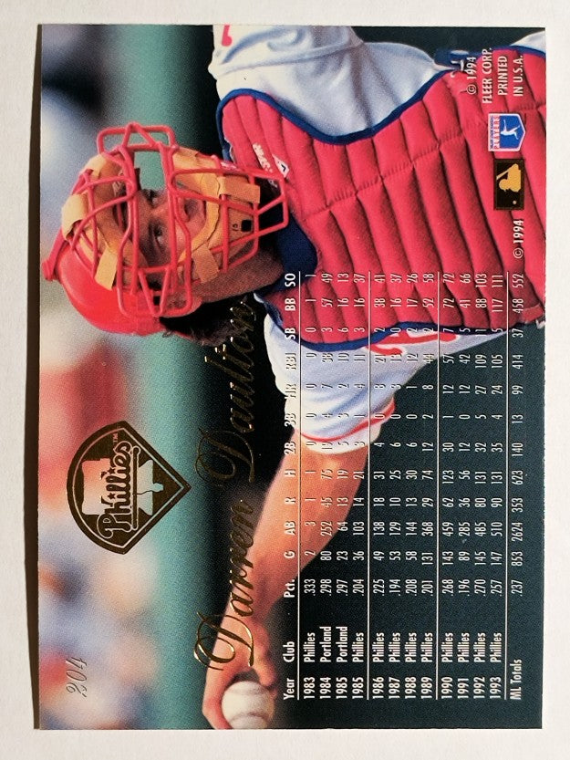 1994 Flair #204 Darren Daulton