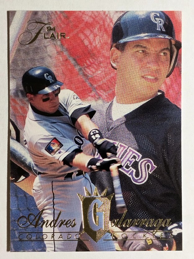 1994 Flair #373 Andres Galarraga