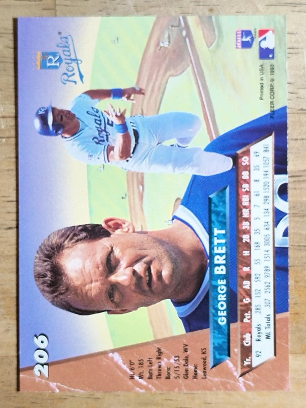 1993 Ultra #206 George Brett