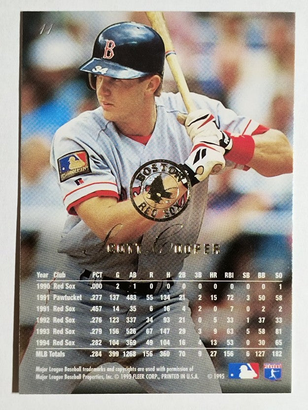 1995 Flair #11 Scott Cooper