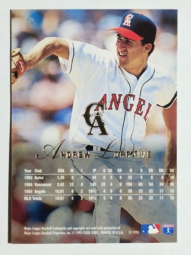 1995 Flair #19 Andrew Lorraine