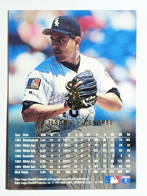 1995 Flair #23 Wilson Alvarez