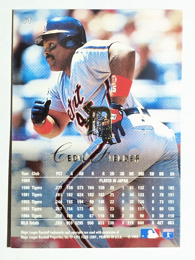 1995 Flair #38 Cecil Fielder