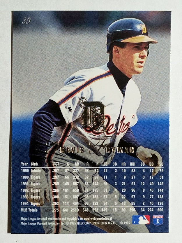 1995 Flair #39 Travis Fryman
