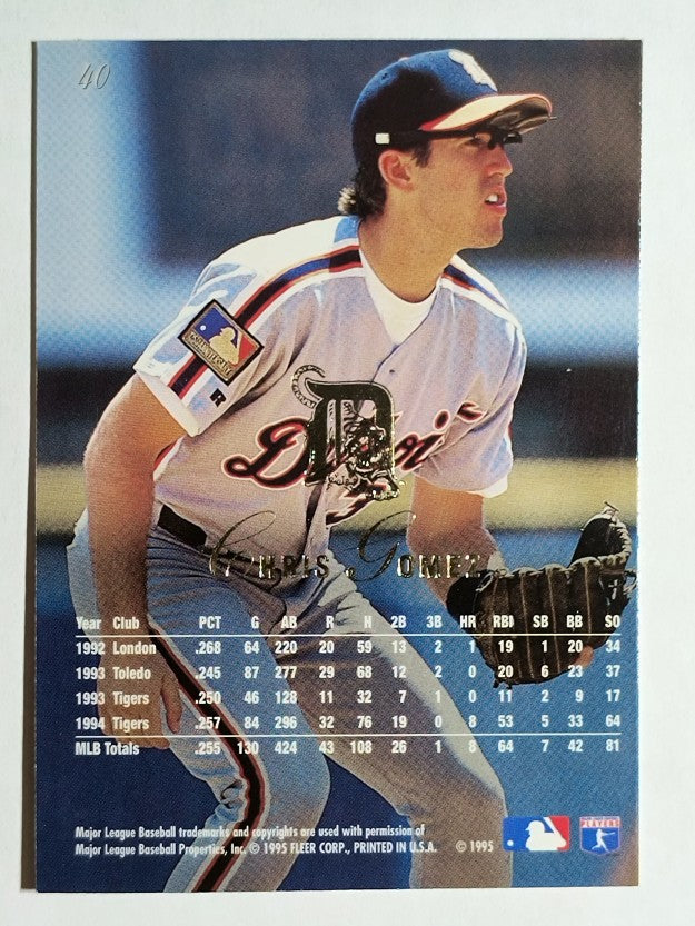 1995 Flair #40 Chris Gomez