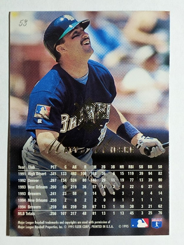 1995 Flair #53 Matt Mieske