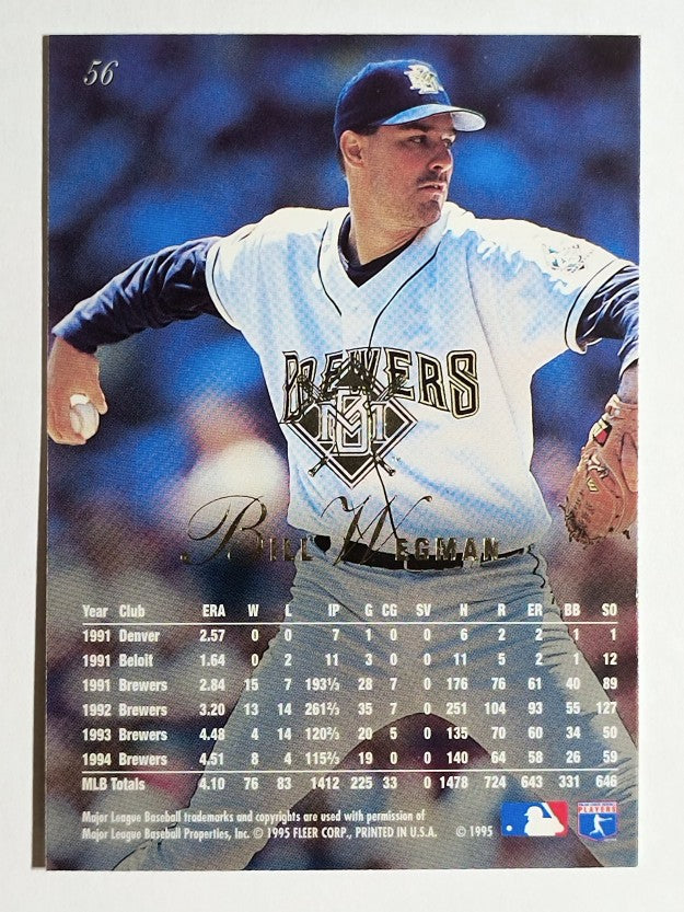 1995 Flair #56 Bill Wegman