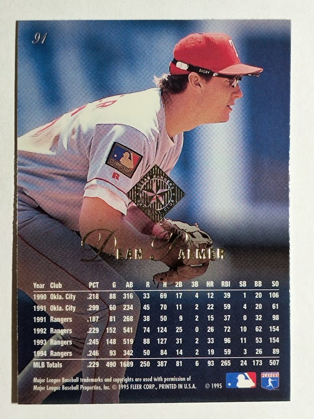 1995 Flair #91 Dean Palmer