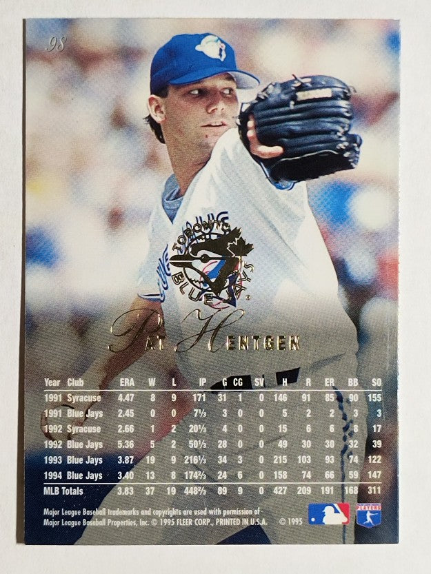1995 Flair #98 Pat Hentgen