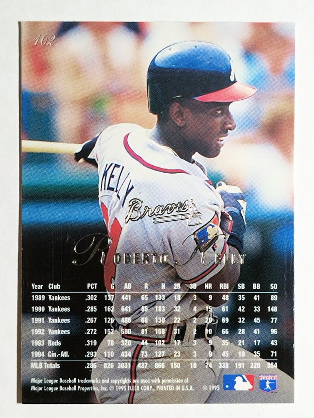 1995 Flair #102 Roberto Kelly