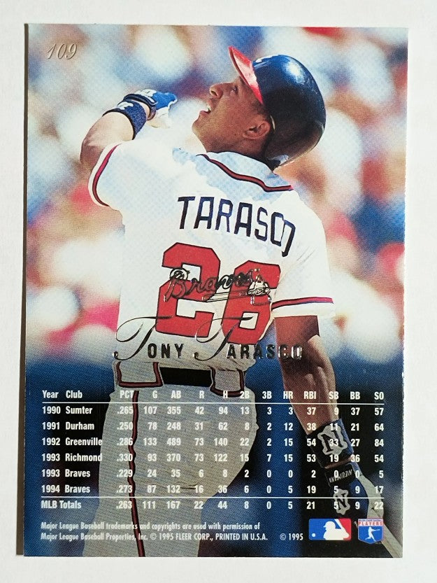 1995 Flair #109 Tony Tarasco