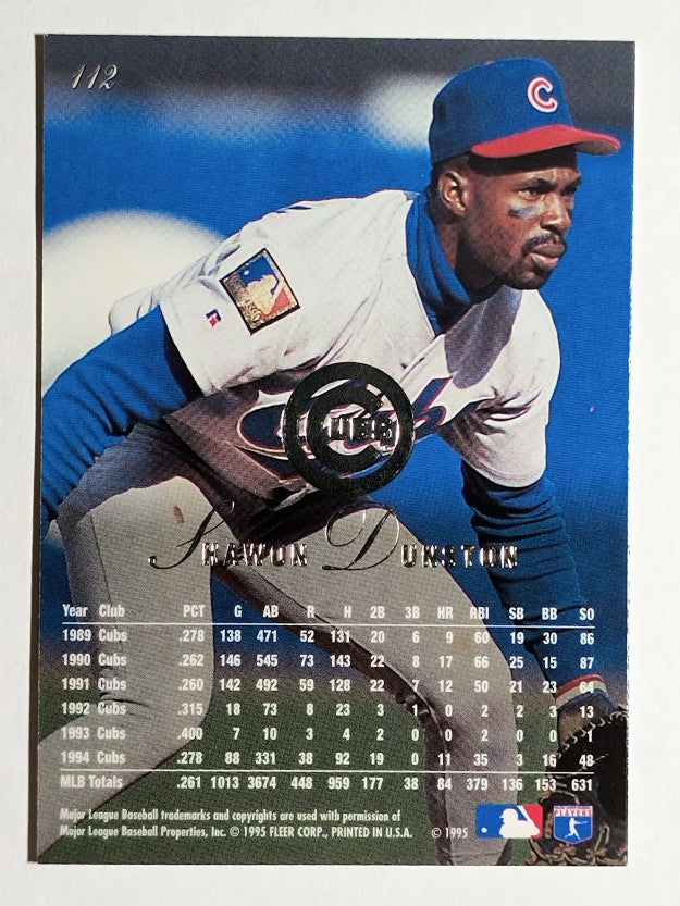 1995 Flair #112 Shawon Dunston