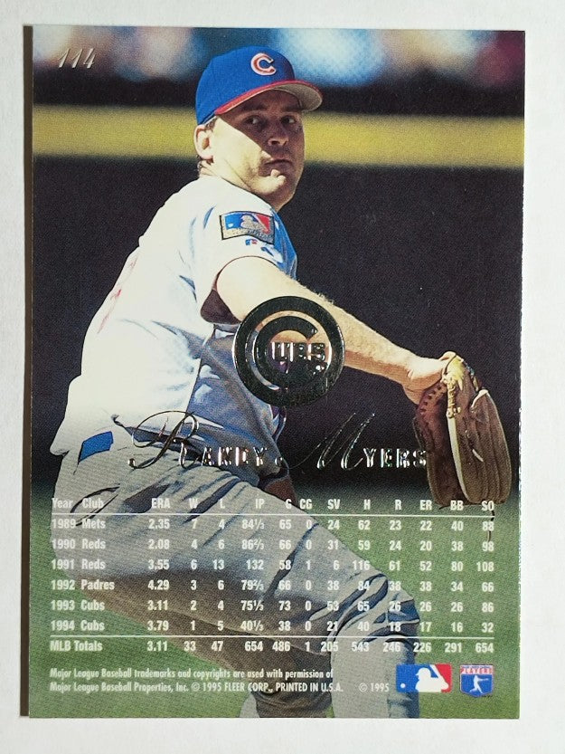 1995 Flair #114 Randy Myers
