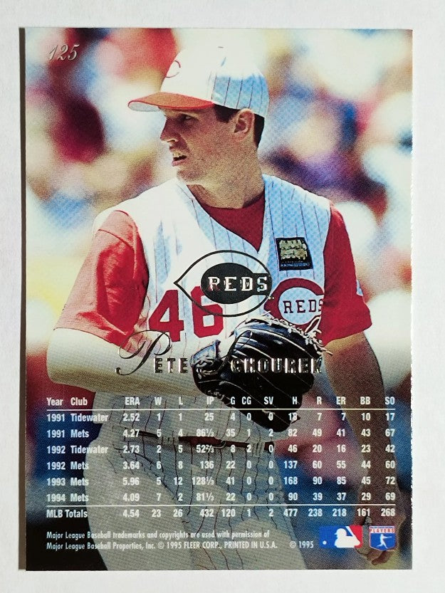 1995 Flair #125 Pete Schourek