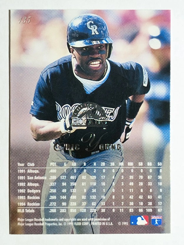 1995 Flair #135 Eric Young