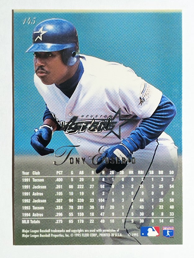 1995 Flair #145 Tony Eusebio