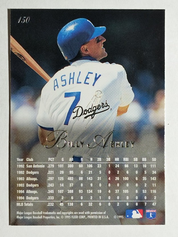 1995 Flair #150 Billy Ashley