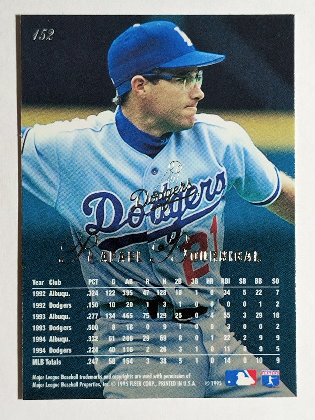 1995 Flair #152 Rafael Bournigal