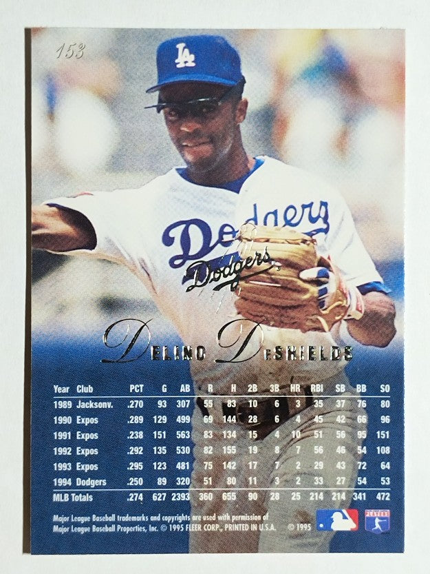 1995 Flair #153 Delino DeShields