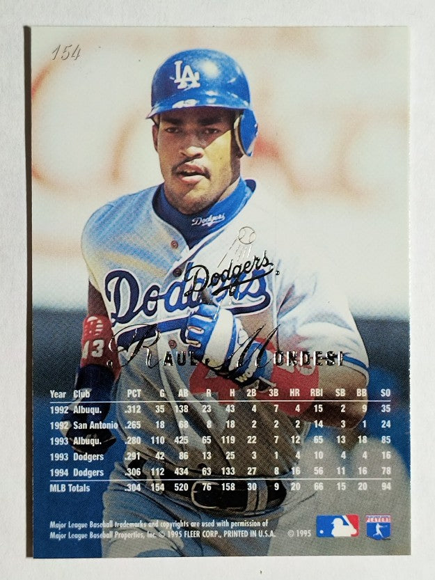 1995 Flair #154 Raul Mondesi