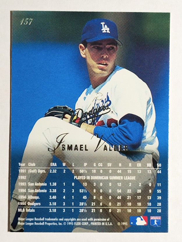 1995 Flair #157 Ismael Valdes