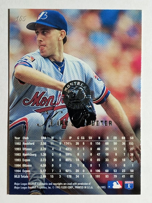 1995 Flair #165 Kirk Rueter